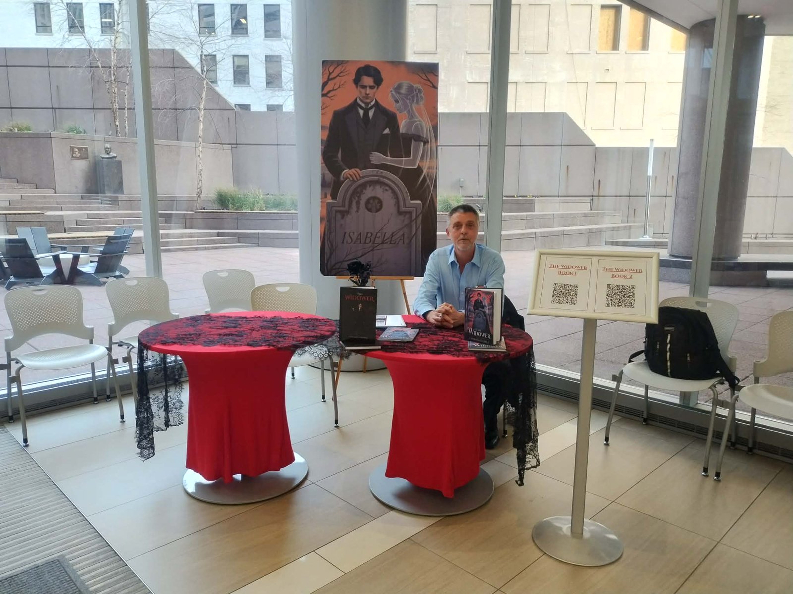 Book Signing Event Left